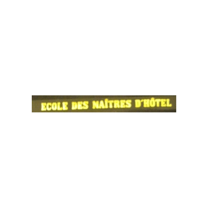 MARINE : BANDE DE BACHI de MARIN "ÉCOLE DES MAÎTRES D'HÔTEL"