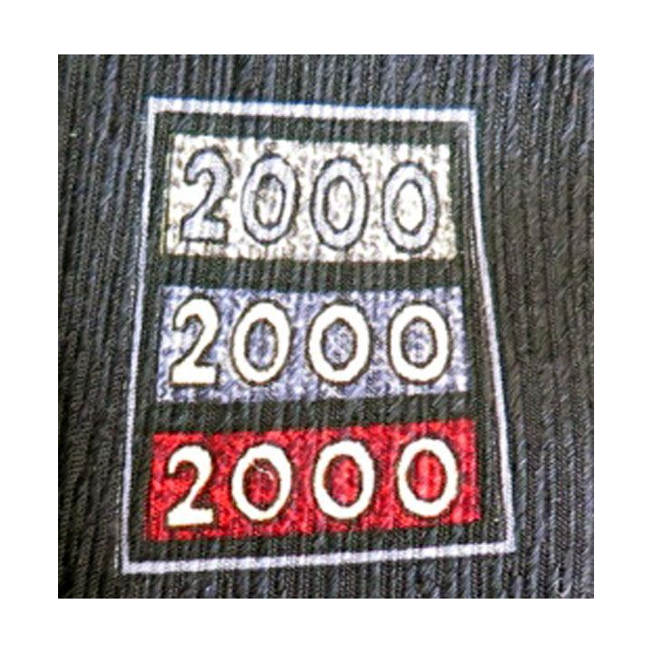 Cravate 2000 Gilles de Prince Paris 100 % soie à dominante noire
