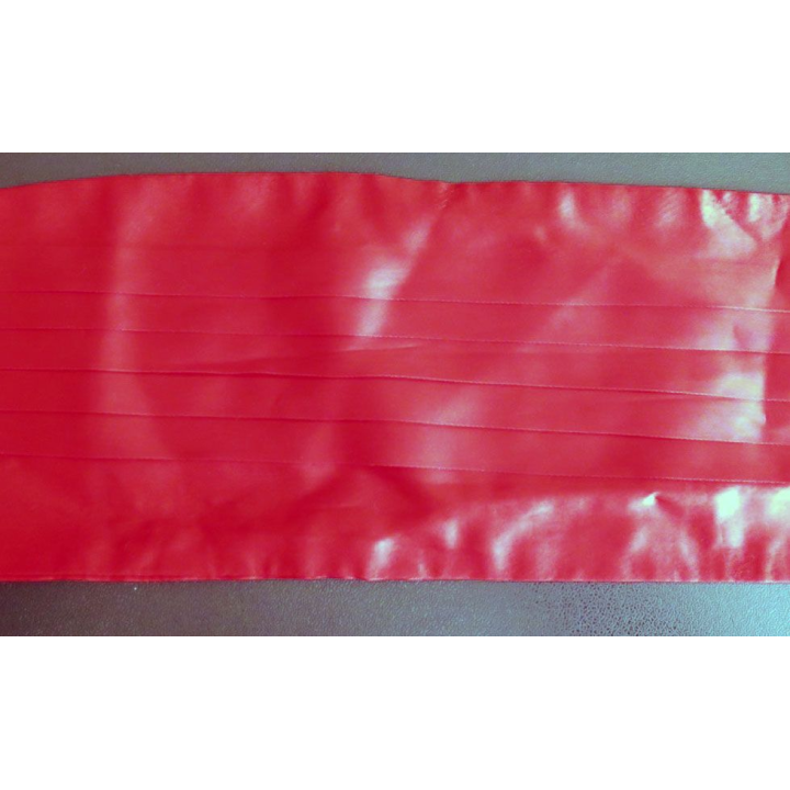 Ceinture de tenue de soirée spencer de couleur rouge