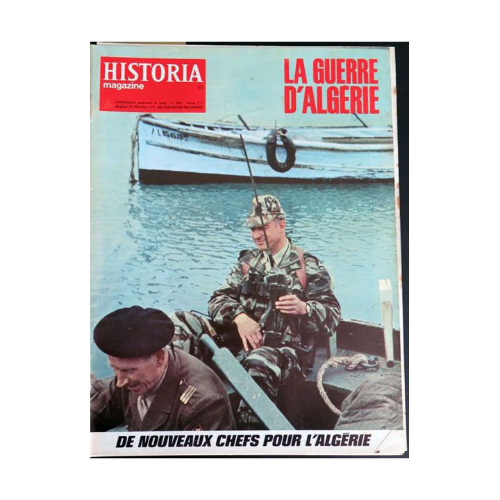 Livre Historia relié des numéros 309 à n° 339 sur la guerre d'Algérie