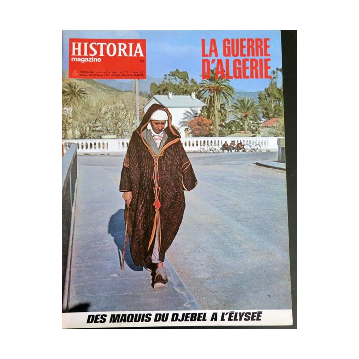 Livre Historia relié des numéros 309 à n° 339 sur la guerre d'Algérie