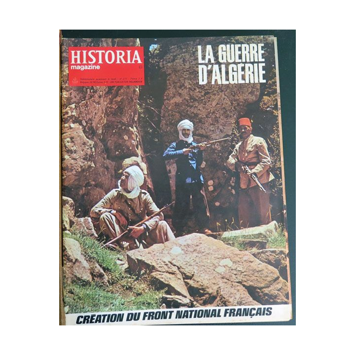 Livre Historia relié des numéros 309 à n° 339 sur la guerre d'Algérie