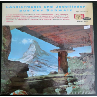 DISQUE 33 T : ländlermusik und Jodellieder aus der Schweiz