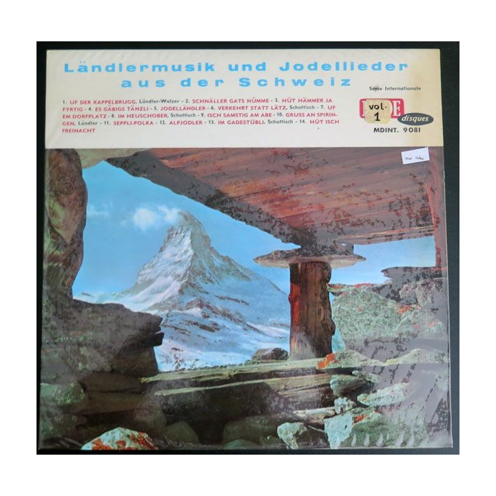 DISQUE 33 T : ländlermusik und Jodellieder aus der Schweiz
