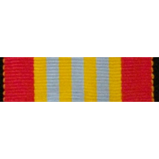 VIETNAM : Ruban de la médaille d'honneur des Forces armées 14 cm