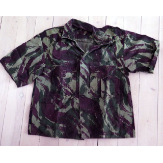 Veste camouflée Algérie retaillée en hauteur 63 cm taille 46 cm d'épaule