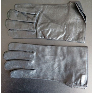 Gants cuir noir tenue armée française 