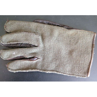 Gant unique de combat tissu vert paume cuir armée française 