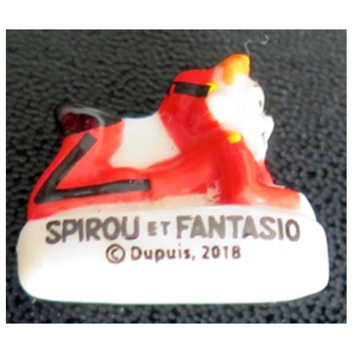Fève de collection : spirou et fantasio Dupuis 2018