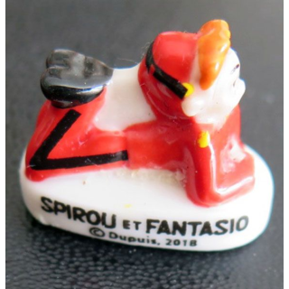 Fève de collection : spirou et fantasio Dupuis 2018