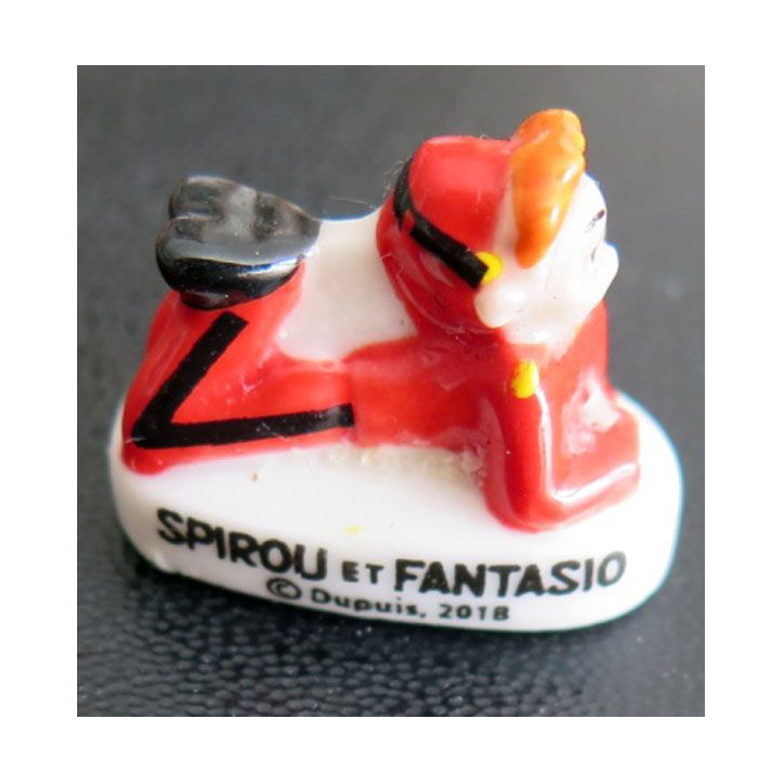 Fève de collection : spirou et fantasio Dupuis 2018