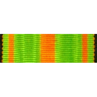 FRANCE : Ruban de la médaille des blessés longueur 14 cm