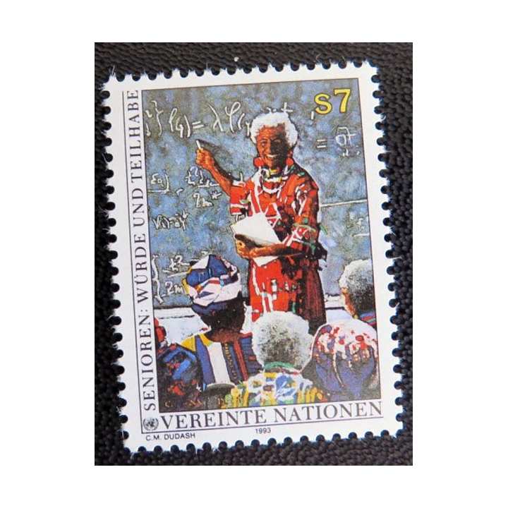 UN ONU : Planche de 17 timbres des Nations Unies 1992 et 1993