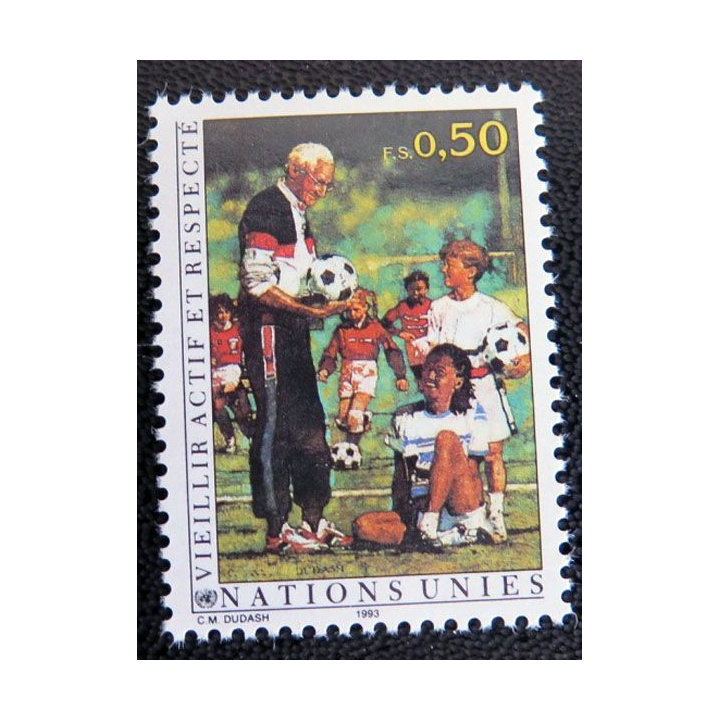 UN ONU : Planche de 17 timbres des Nations Unies 1992 et 1993