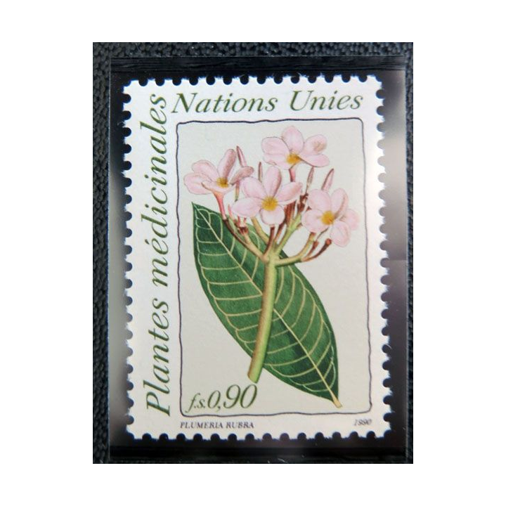 6 timbres neufs de l'ONU 45° Anniversaire  6 timbres médicinal plants