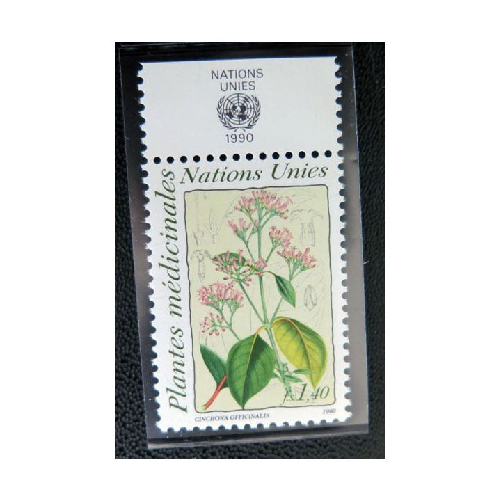 6 timbres neufs de l'ONU 45° Anniversaire  6 timbres médicinal plants