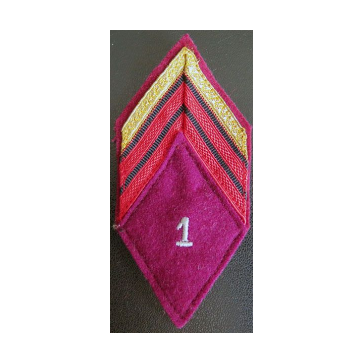 LOSANGE DE BRAS MODÈLE 45 Caporal chef 1° Régiment médical