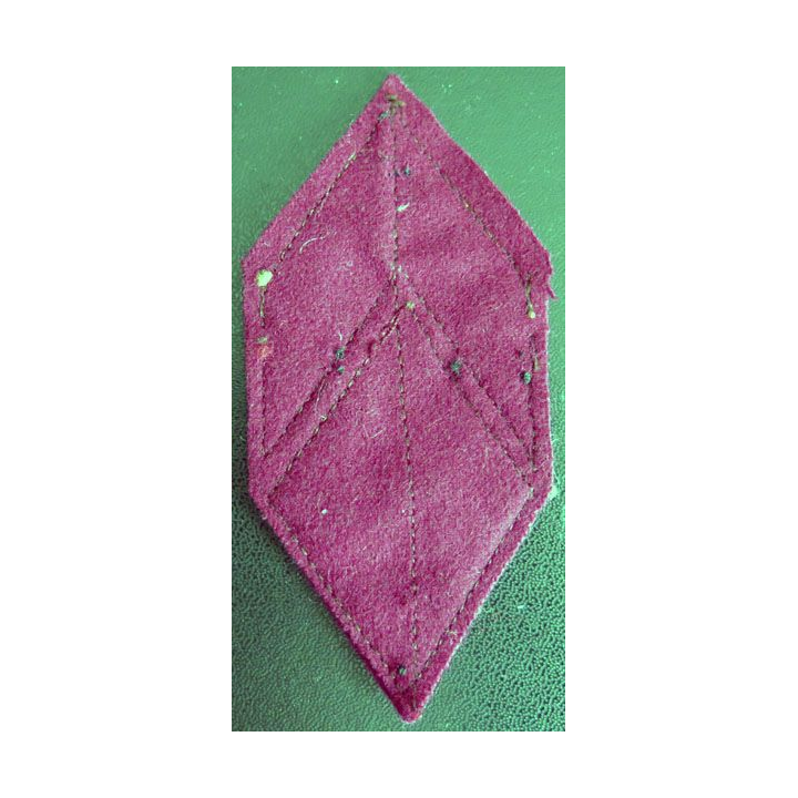LOSANGE DE BRAS MODÈLE 45 Caporal chef 1° Régiment médical