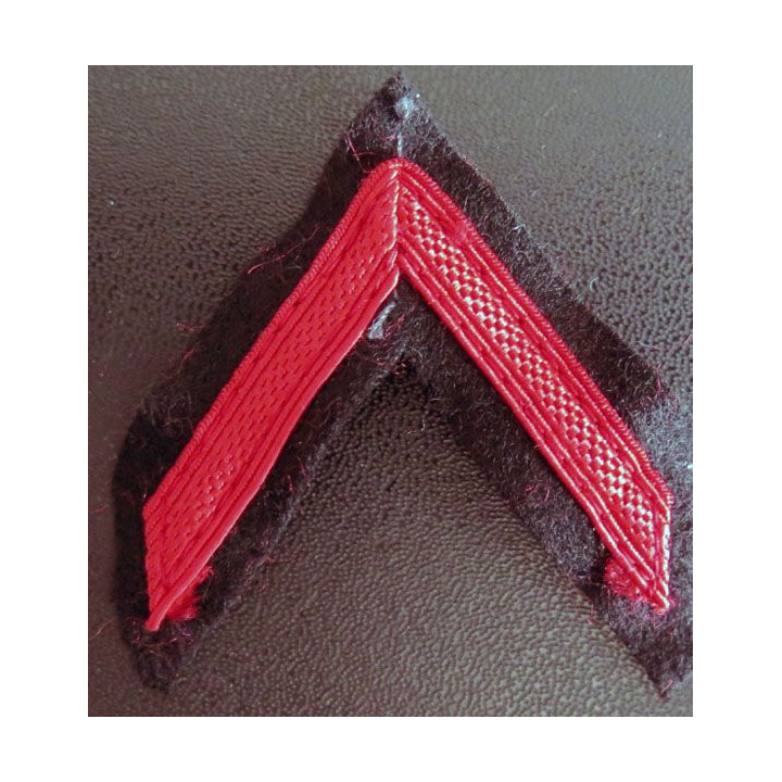 Galon de 1° Classe infanterie ou TDM avec crochets arrière