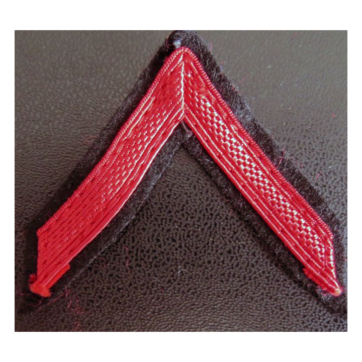 Galon de 1° Classe infanterie ou TDM sans crochets arrière