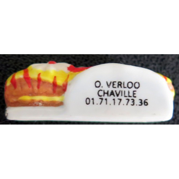 Fève de collection : Brioche de chez Olivier Verloo Chaville 