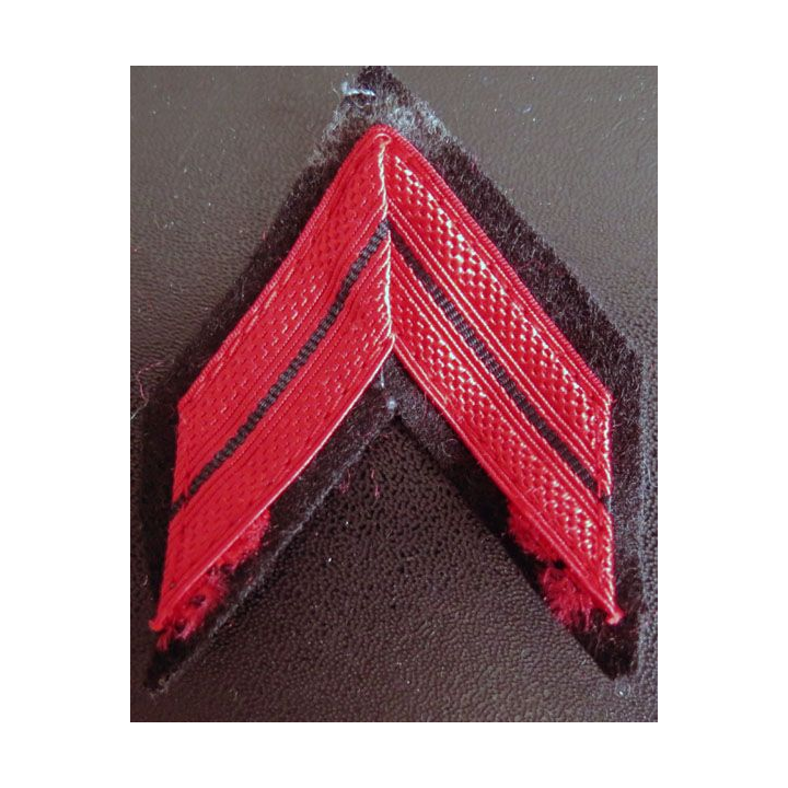 Galon de caporal d'infanterie ou TDM PDL avec crochets arrière