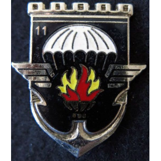 17° RGP : insigne de la 11° compagnie du 17° régiment du génie parachutiste JY Segalen