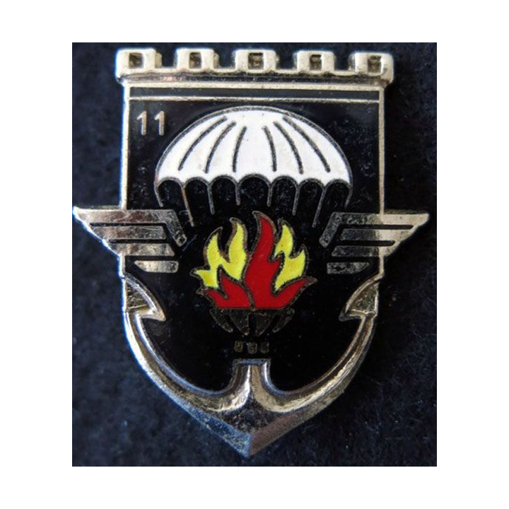 17° RGP : insigne de la 11° compagnie du 17° régiment du génie parachutiste JY Segalen