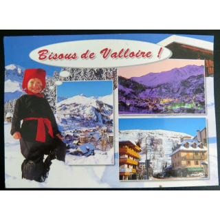 Carte postale Bisous de Valloire