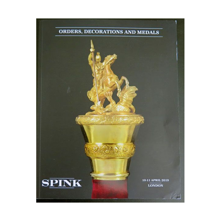 Catalogue SPINK sur les médailles militaires anglaises et monde entier