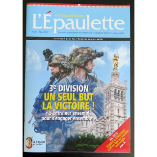 L'ÉPAULETTE n°204 Revue sur la 3° division un seul but la victoire 
