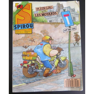 SPIROU 2578 M 3251 déchirure arrière en haut