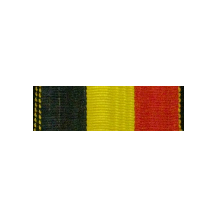 BELGIQUE : RUBAN DE LA MÉDAILLE DU TRAVAIL