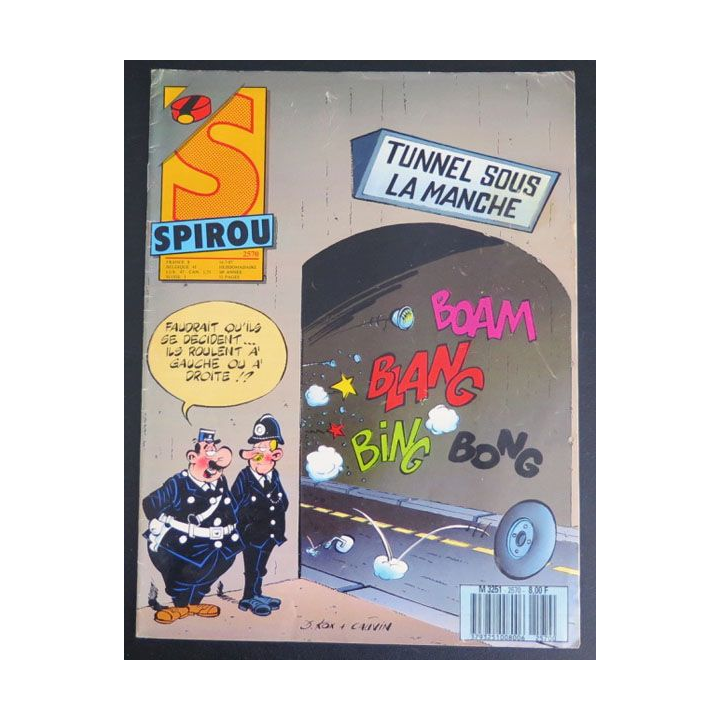 SPIROU N° 2570 M 3251 14.07.1987