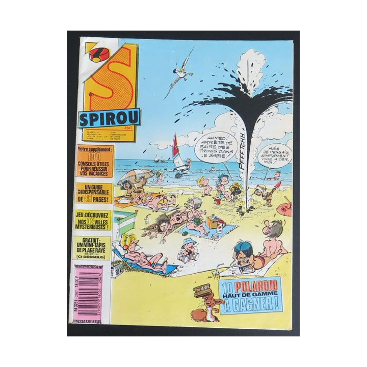 SPIROU N° 2567 M 3251 23.06.1987