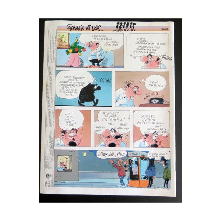 SPIROU N° 2593 M 3251 22.12.1987 