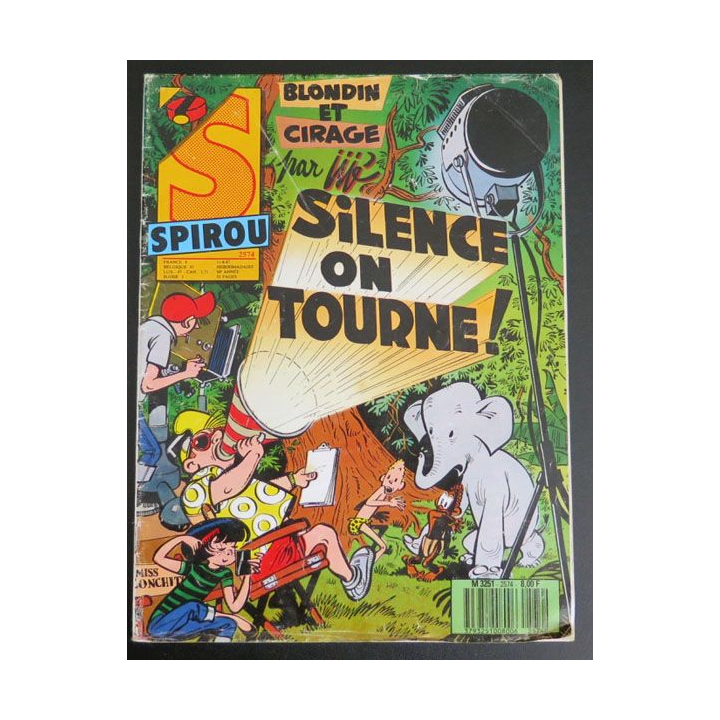 SPIROU N° 2574 M 3251 11.08.1987