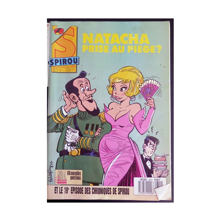 SPIROU N° 2614 M 3251 18.05.1988