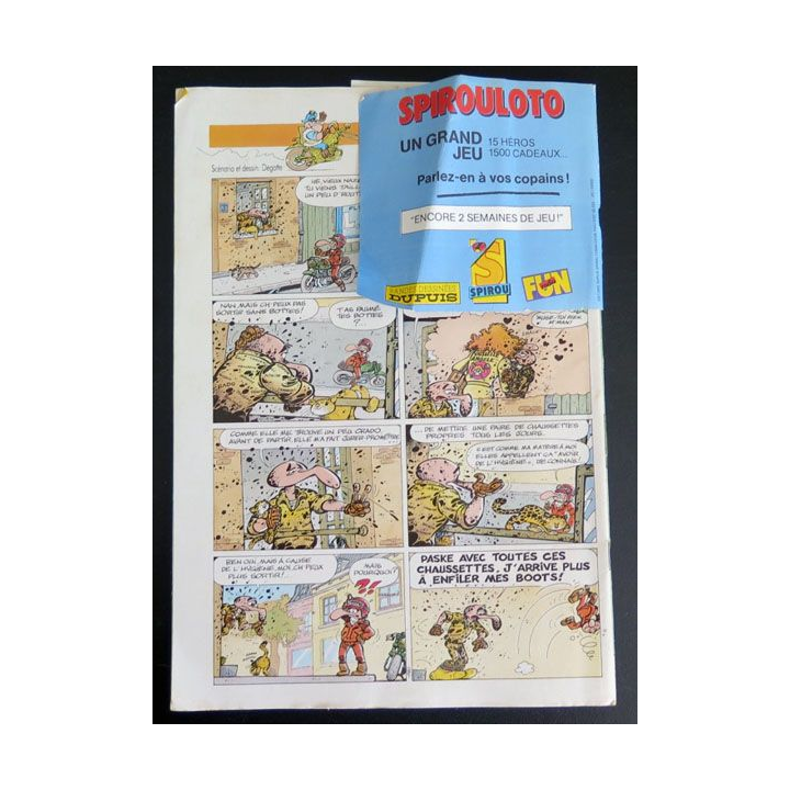 SPIROU N° 2614 M 3251 18.05.1988