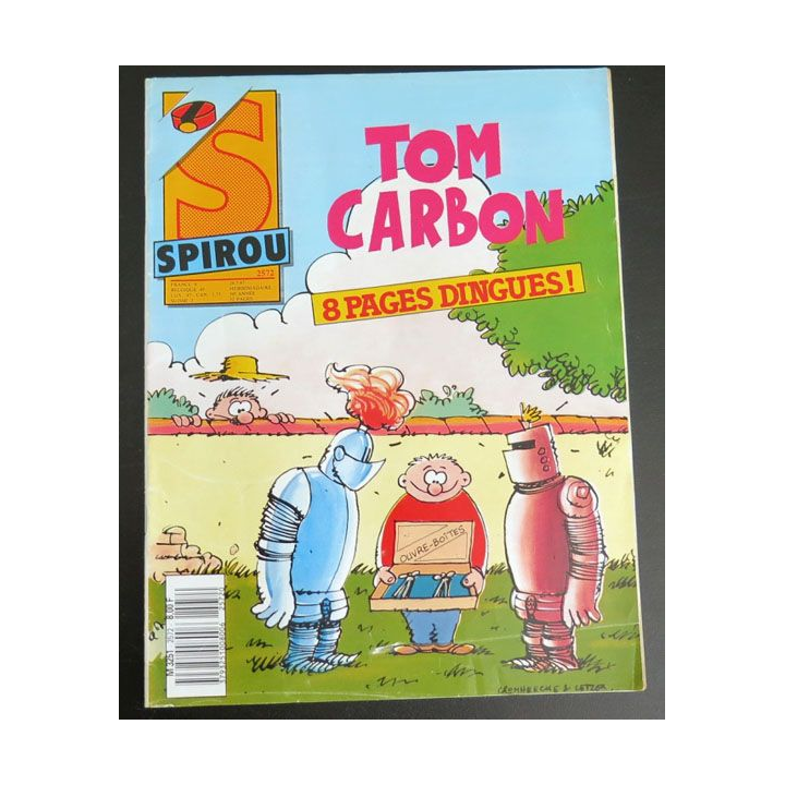 SPIROU N° 2572 M 3251 28.07.1987