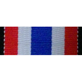 FRANCE : RUBAN DE LA MÉDAILLE D'HONNEUR DE LA POLICE 2 logueur 10 cm largeur 3 cm