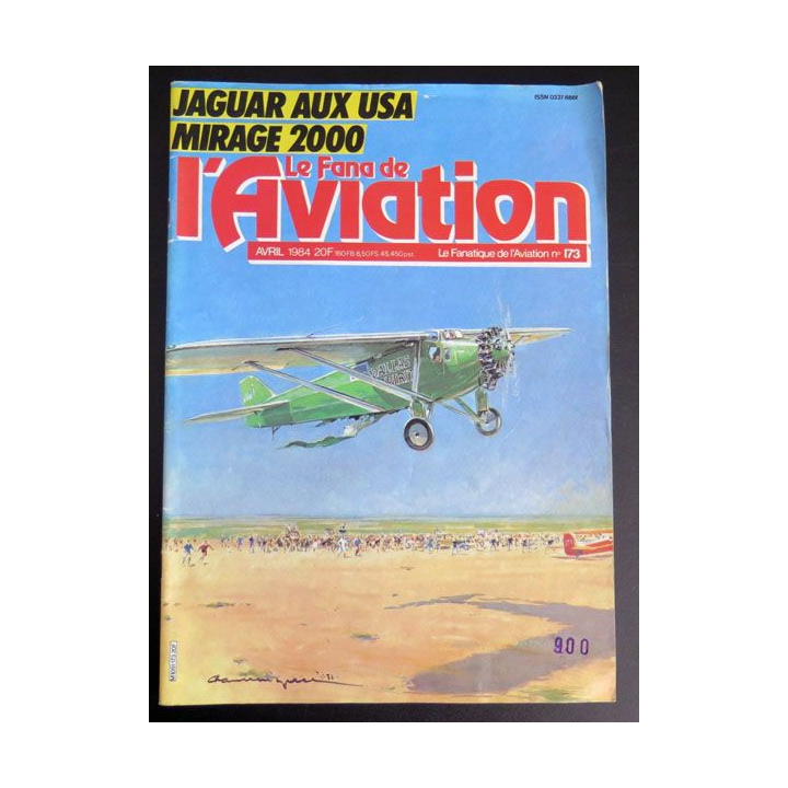 Le Fana de l'Aviation n° 173 M 1051 Avril 1984 Jaguar Mirage 2000