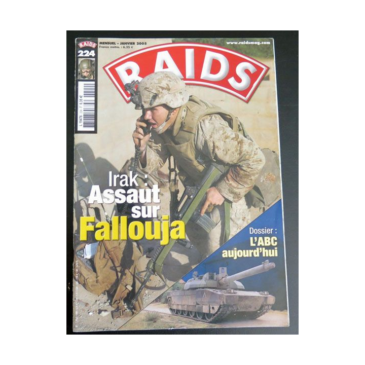 RAIDS n° 224 L 19476 Janvier 2005 Irak Assaut sur Fallouja 