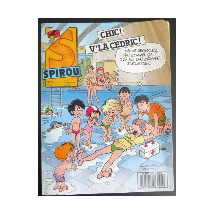 SPIROU N° 2575 M 3251 18.08.1987