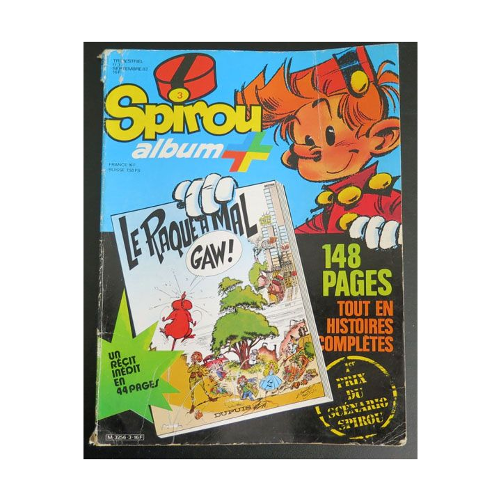 SPIROU hors série N° 3 septembre 1982 M 3256 