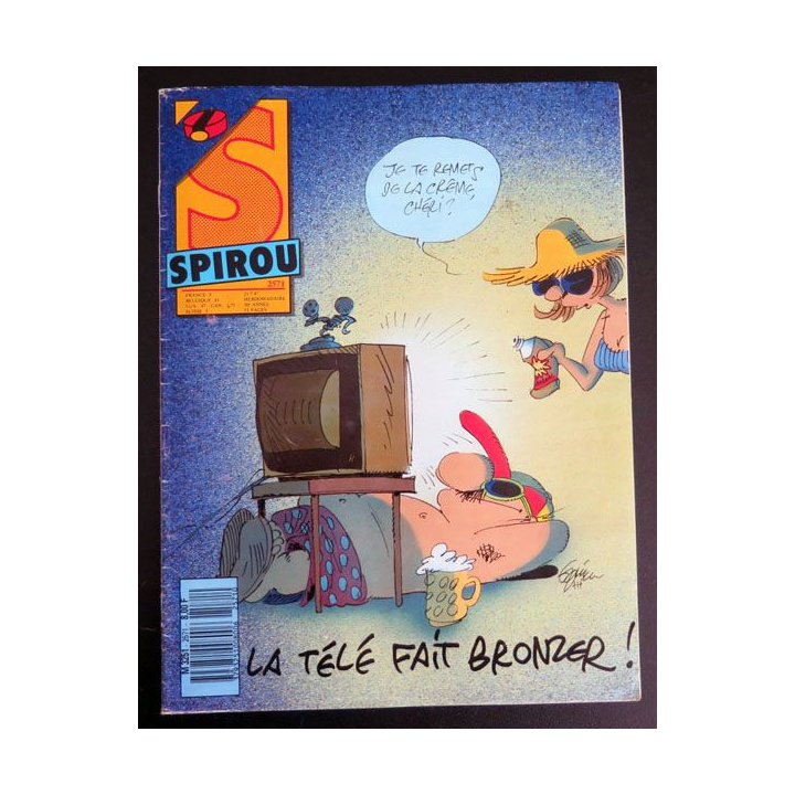 SPIROU N° 2571 M 3251 21.07.1987