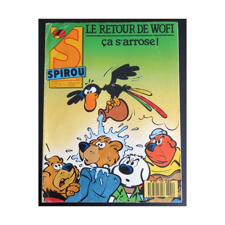 SPIROU N° 2569 M 3251 07.07.1987