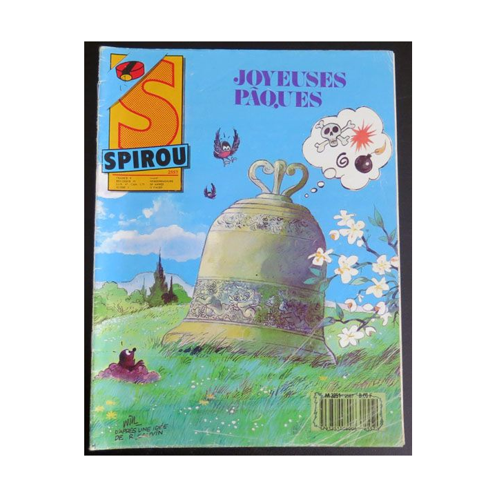 SPIROU N° 2557 M 3251 14.04.1987