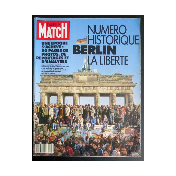 MATCH : Numéro historique Berlin La liberté M 2533 n° 2113 du 23.09.1989