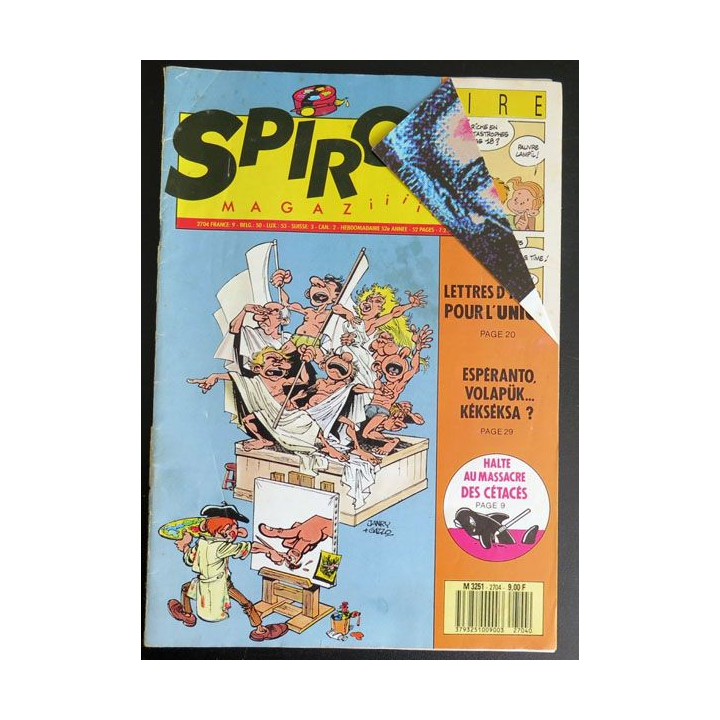 SPIROU N° 2704 M 3251 07.02.1990